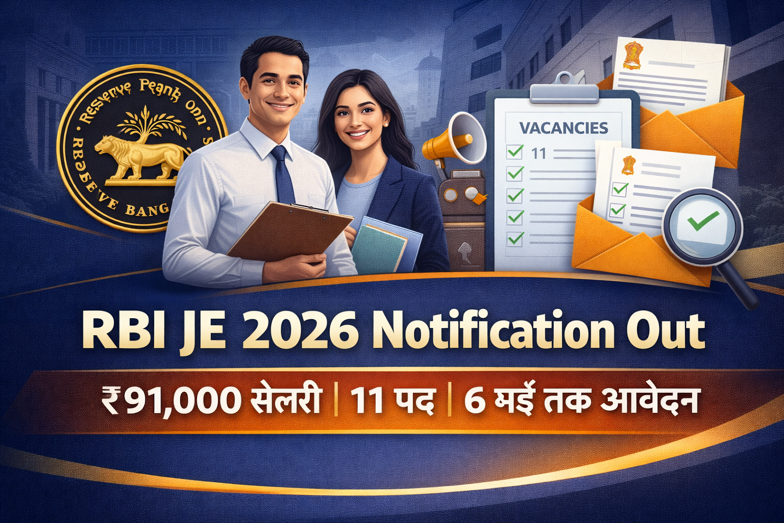 RBI JE 2026 Notification Out